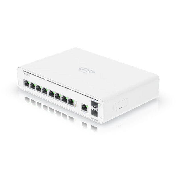 Ubiquiti UISP Host Console,Integrated Switch & Multi-gigabit Ethernet Gateway, (9) GbE RJ45 ports, (2) 10G SFP+ ports, Up 8,500 Mbps, Ubiquiti UISP Host Console,Integrated Switch & Multi-gigabit Ethernet Gateway, (9) GbE RJ45 ports, (2) 10G SFP+ ports, Up 8,500 Mbps,
